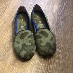 Rothys camo loafers